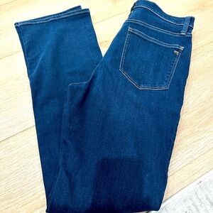 Madewell Skinny Flare Jeans in Rinse Wash